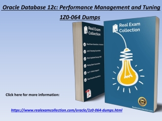 (PDF) New 1Z0-064  PDF Dumps - Realexamcollection