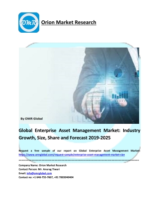 Global Enterprise Asset Management Market Size, Share  and Forecast 2019-2025