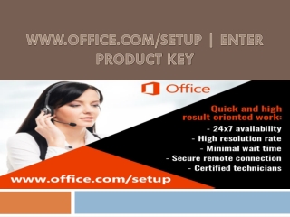 office.com/setup - Guide to Download and Install Office Setup