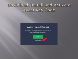 Download, Install and Activate Avast Key Code