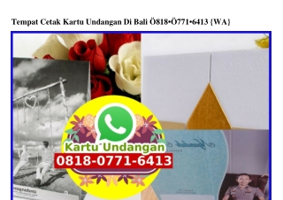 Tempat Cetak Kartu Undangan Di Bali 0818_0771_6413[wa]