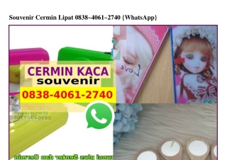 Souvenir Cermin Lipat 0838~4061~2740[wa]