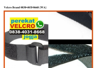 Velcro Brand Ö838·4Ö31·8668[wa]