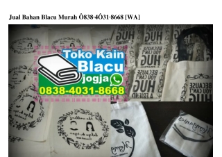 Jual Bahan Blacu Murah 0838–403I–8668[wa]