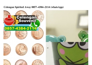 Celengan Spirited Away O857·4384·2114[wa]