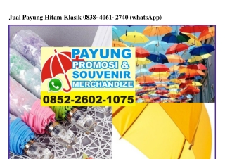 Jual Payung Hitam Klasik 0838406I2740[wa]