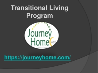 Transitional Living Program - journeyhome.com