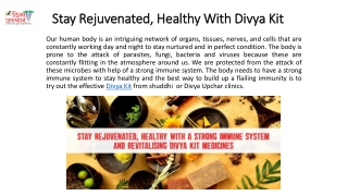 Deteoxify Body With Divya Kit