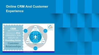 Online CRM And Customer Experience