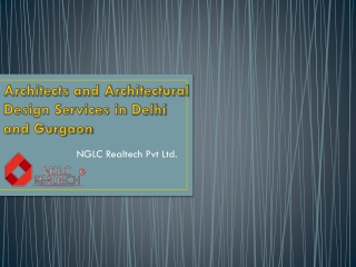 Architects and Architectural Design Services in Delhi