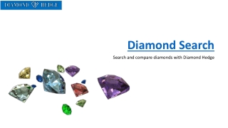 Diamond Search - New way to search and compare diamonds