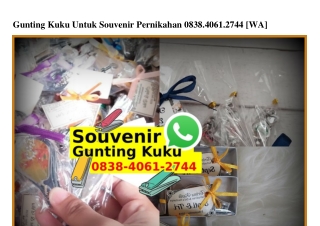 Gunting Kuku Untuk Souvenir Pernikahan O838-4O6I-2744[wa]