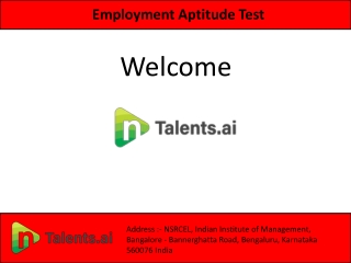 Employment Aptitude Test