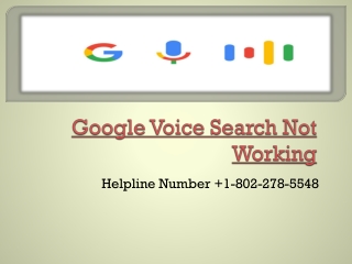 How to fix Google Voice Search not working?