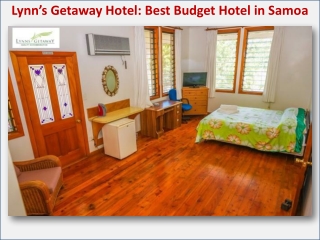 Lynn’s Getaway Hotel: Best Budget Hotel in Samoa