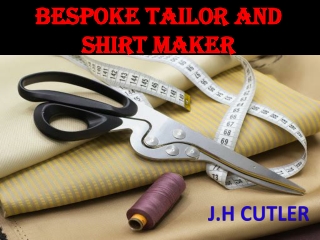 Bespoke Suit And Shirt Maker