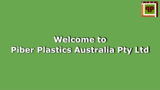 Piber plastics product