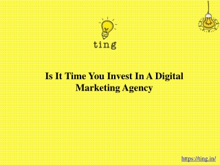 Is It Time You Invest In A Digital Marketing Agency?