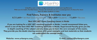 Ugc Net Coaching in Noida
