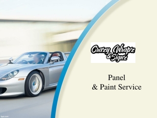 Perth Panel and paint Service- Crazy Wrapz & Signz