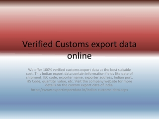 Choose the best trading path with custom export data