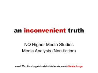 an inconvenient truth