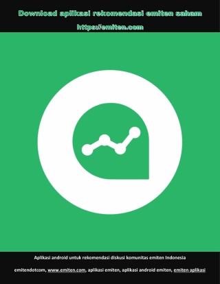 Download aplikasi rekomendasi emiten saham