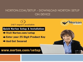 norton.com/setup - Guide to Download Install and Activate Norton Antivirus