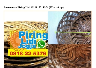 Pemasaran Piring Lidi 0818225376[wa]