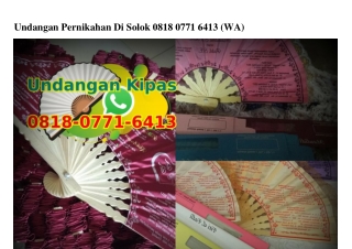 Undangan Pernikahan Di Solok 0818~0771~6413[wa]