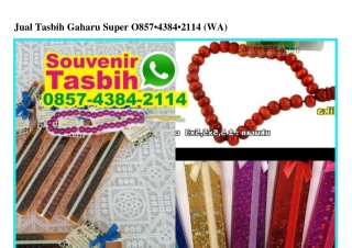 Jual Tasbih Gaharu Super Ö857~4384~2114[wa]