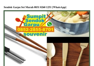 Sendok Garpu Set Murah 0831_0260_1251[wa]