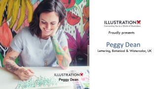 Peggy Dean - Lettering, Botanical & Watercolor, Portland