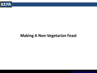 Making A Non-Vegetarian Feast