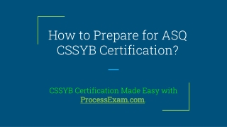 yellow belt project ppt ASQ Certified Six Sigma Yellow Belt (CSSYB) Certification | PDF
