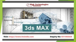 AutoCAD 3Ds Max Training in Delhi