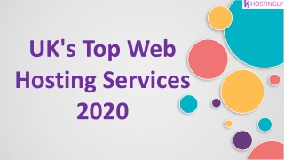 Reach UK's Top Web Hosting Services (2020) - Hostingly