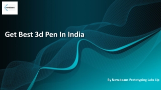 Best 3d Pen