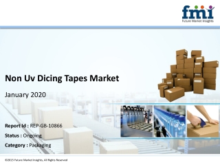 Non uv dicing tapes market