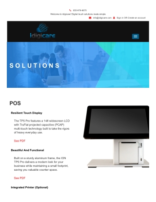 Get the Best & Most Useful Touch Screen Solutions