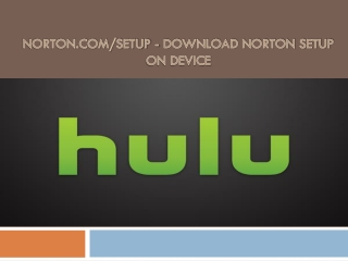 norton.com/setup - How to Fix Common Hulu Error Codes?