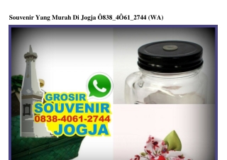 Souvenir Yang Murah Di Jogja Ô838•4Ô6I•2744[wa]