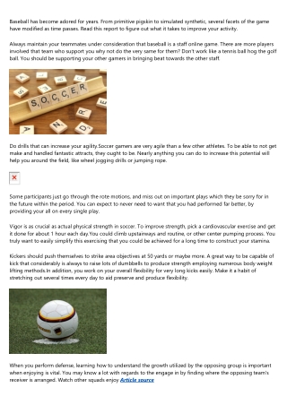 Football Basics: These Pointers Will Help You Get It
