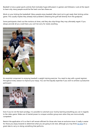 All That You Should Find Out About Soccer