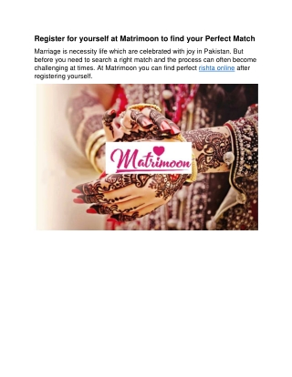 Rishta online