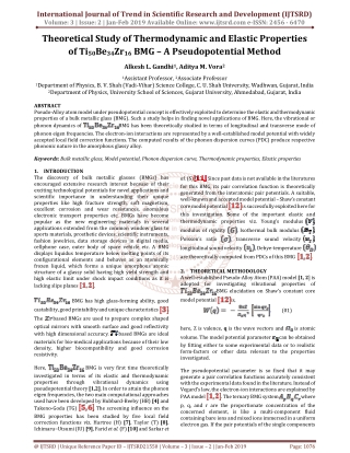 Theoretical Study of Thermodynamic and Elastic Properties of Ti50Be34Zr16 BMG - A Pseudopotential Method
