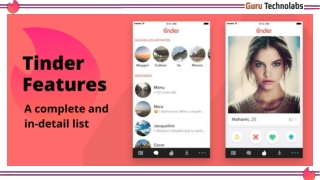 A Complete List of Tinder Features