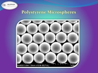 Polystyrene microspheres