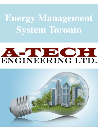 Energy Management System Toronto