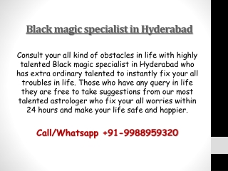 Black magic specialist in Mumbai 9988959320